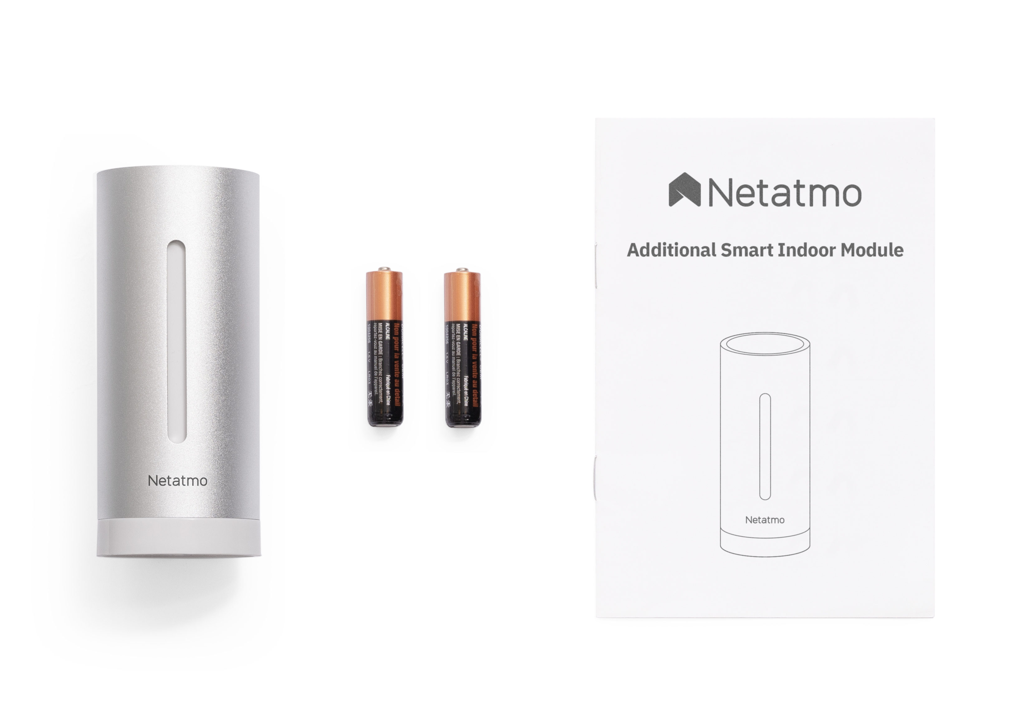 Netatmo NIM01-WW - Thermo-Hygro-CO2-Messgerät, Ansicht 3