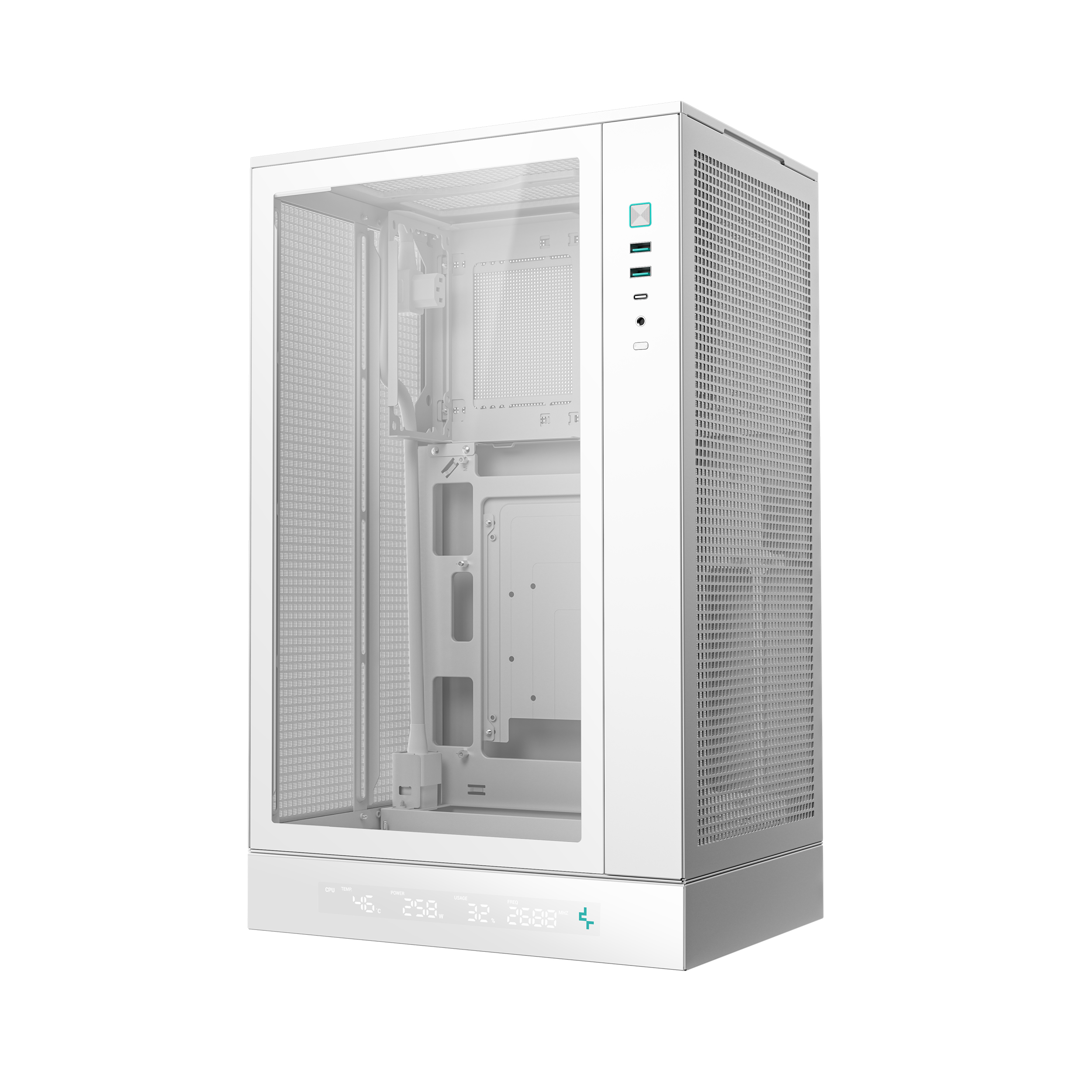 Deepcool CH270 Digital White| PC-Gehäuse - Midi/Minitower - ATX, Ansicht 3