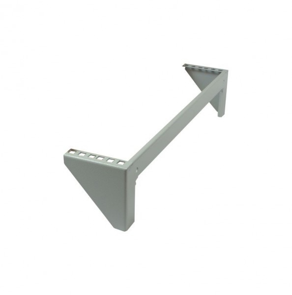 ALLNET 19Wandwinkel 2HE T98mm Lichtgrau SMW-Serie, Ansicht 2