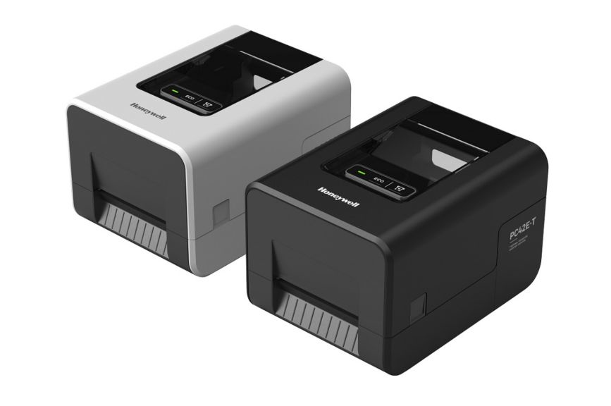 HONEYWELL PC42E-T - Etikettendrucker - Thermodirekt - Rolle (11,4 cm) - 203 dpi - LAN, USB, Ansicht 2