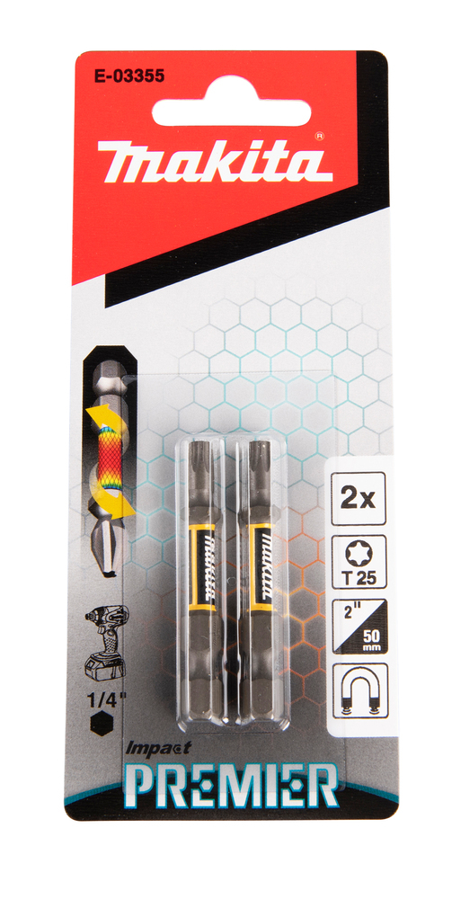 Makita Impact Premier - Schraubendreher-Bit - 2 Stücke, Ansicht 2