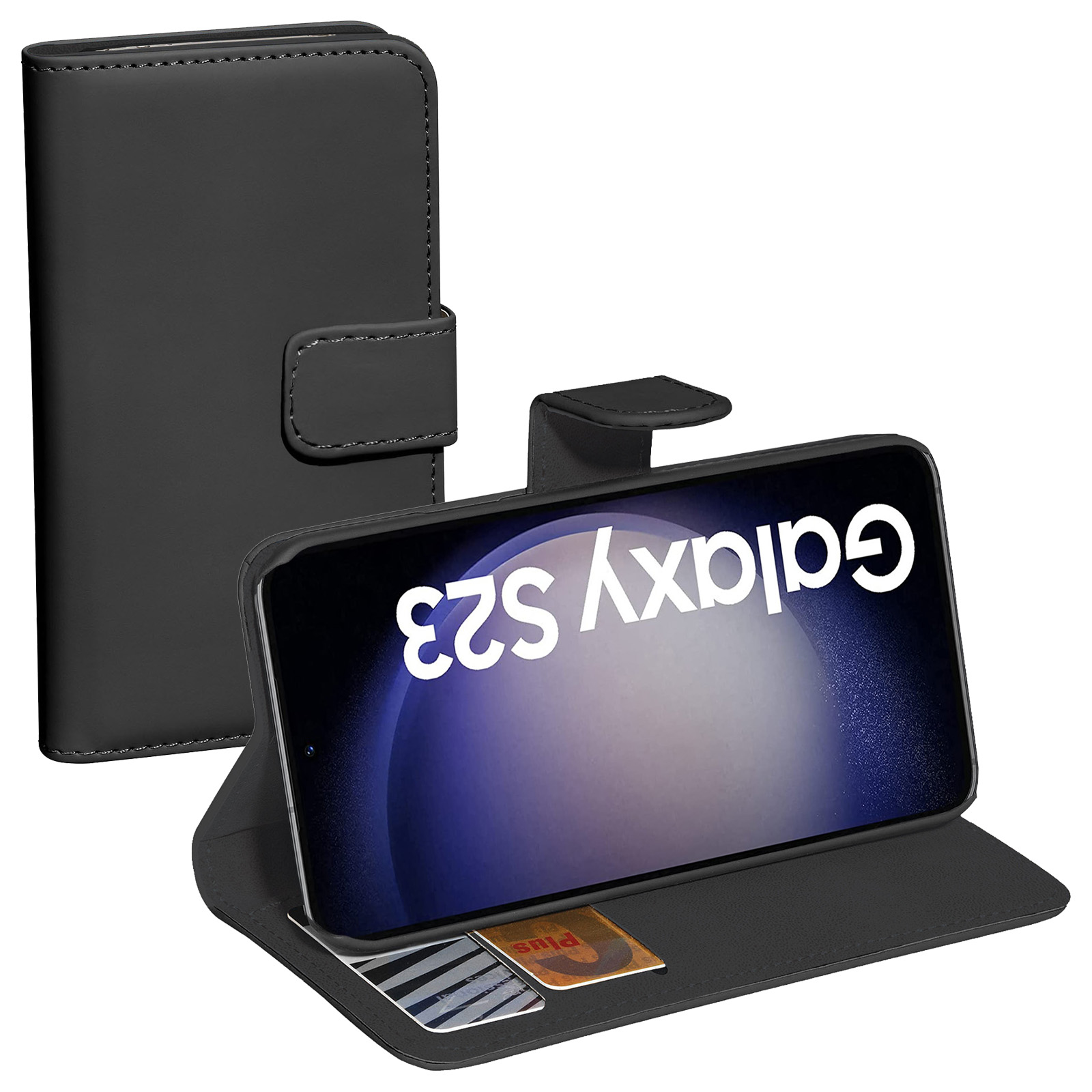 PEDEA Book Cover Classic für Samsung Galaxy S23 FE 5G schwarz -> Highlights, Ansicht 3