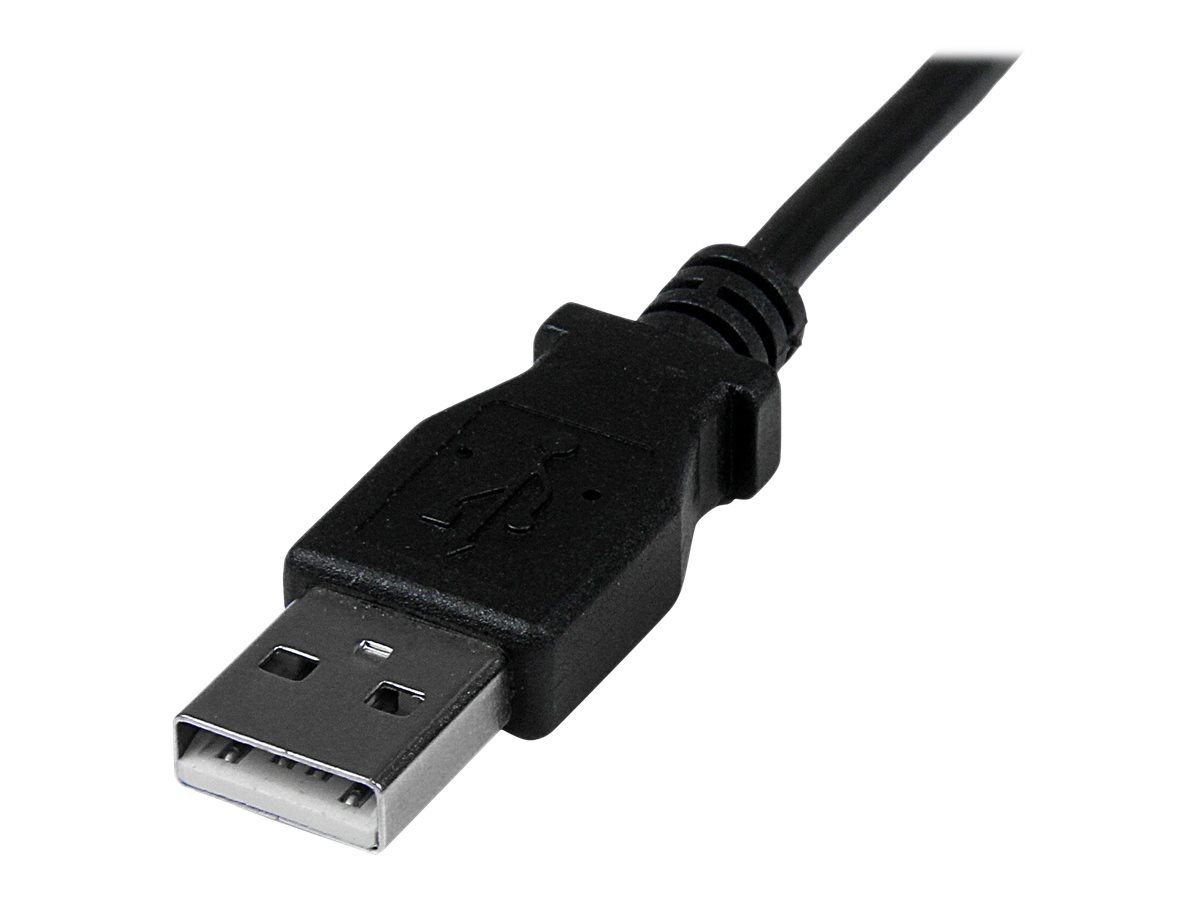 StarTech.com 2m USB auf Mini USB Anschlusskabel abgewinkelt - USB A zu Mini B Kabel - 1 x USB A (St)