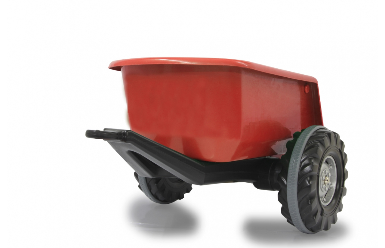 JAMARA 460760 - Spielzeug-Traktoranhänger - Schwarz - Rot