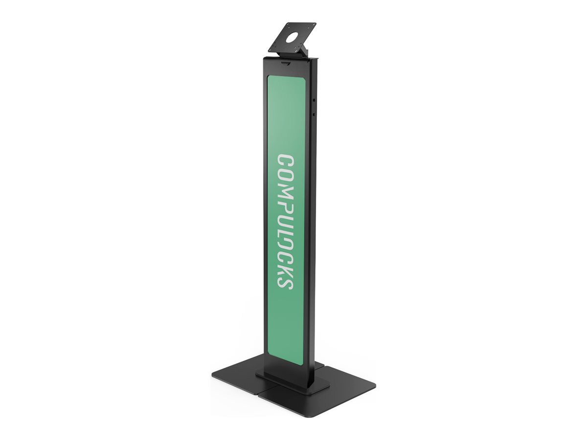 Compulocks Brandable VESA Floor Stand for Screens Up to 32 Inches - Aufstellung - für LCD-Display - brandable, mit großer Basisplatte - Schwarz - Bildschirmgröße: bis zu 81,3 cm (bis zu 32 Zoll)