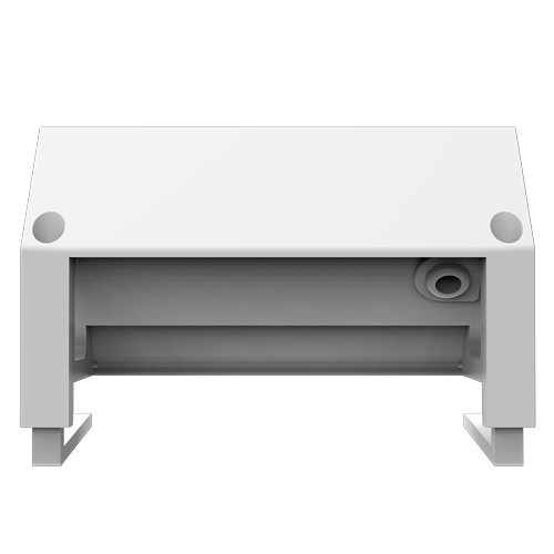 Fellowes Strommodul Schreibtisch 1xSteckdose USB-A USB-C wei, Ansicht 4