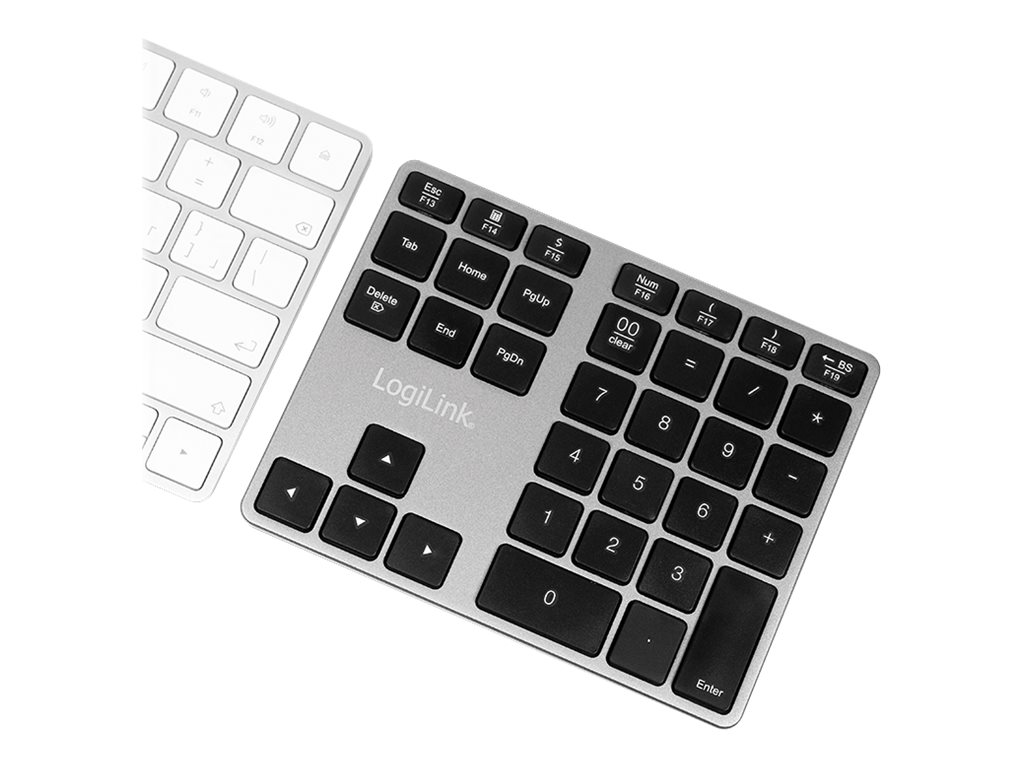 LogiLink Tastatur - multi-device, with removable