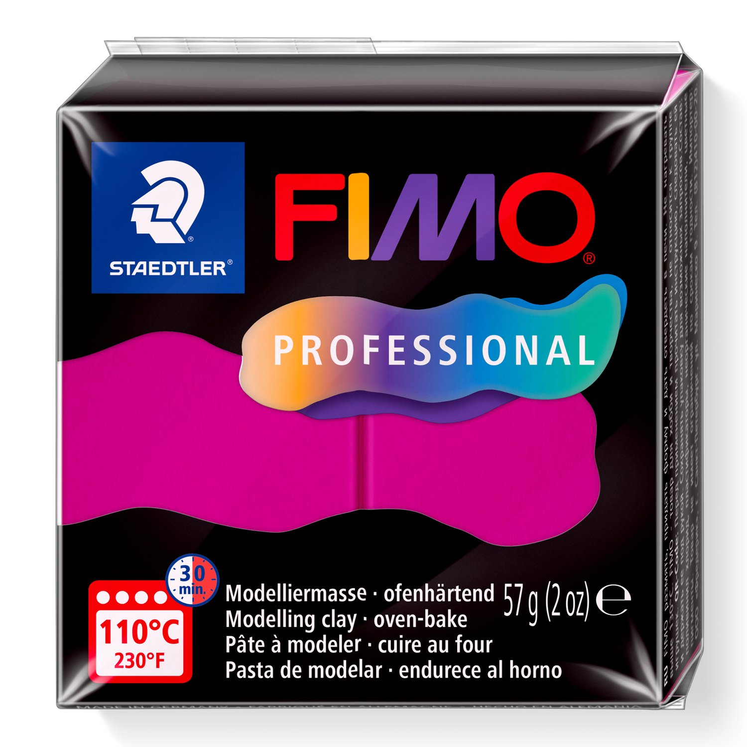 STAEDTLER Mod.masse Fimo prof 57g magenta, Ansicht 2