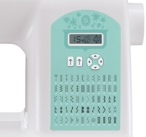 Singer Starlet - Automatische Nähmaschine - Sägen - 1 Schritt - LCD - Tasten - 5 mm, Ansicht 3