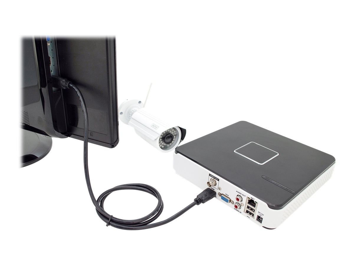 DIGITUS HDMI Premium High Speed mit Ethernet Anschlusskabel