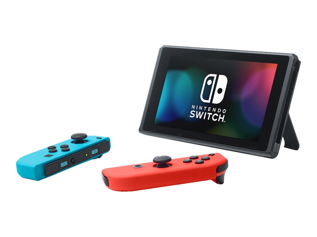 Nintendo Switch with Neon Blue and Neon Red Joy-Con, Ansicht 4