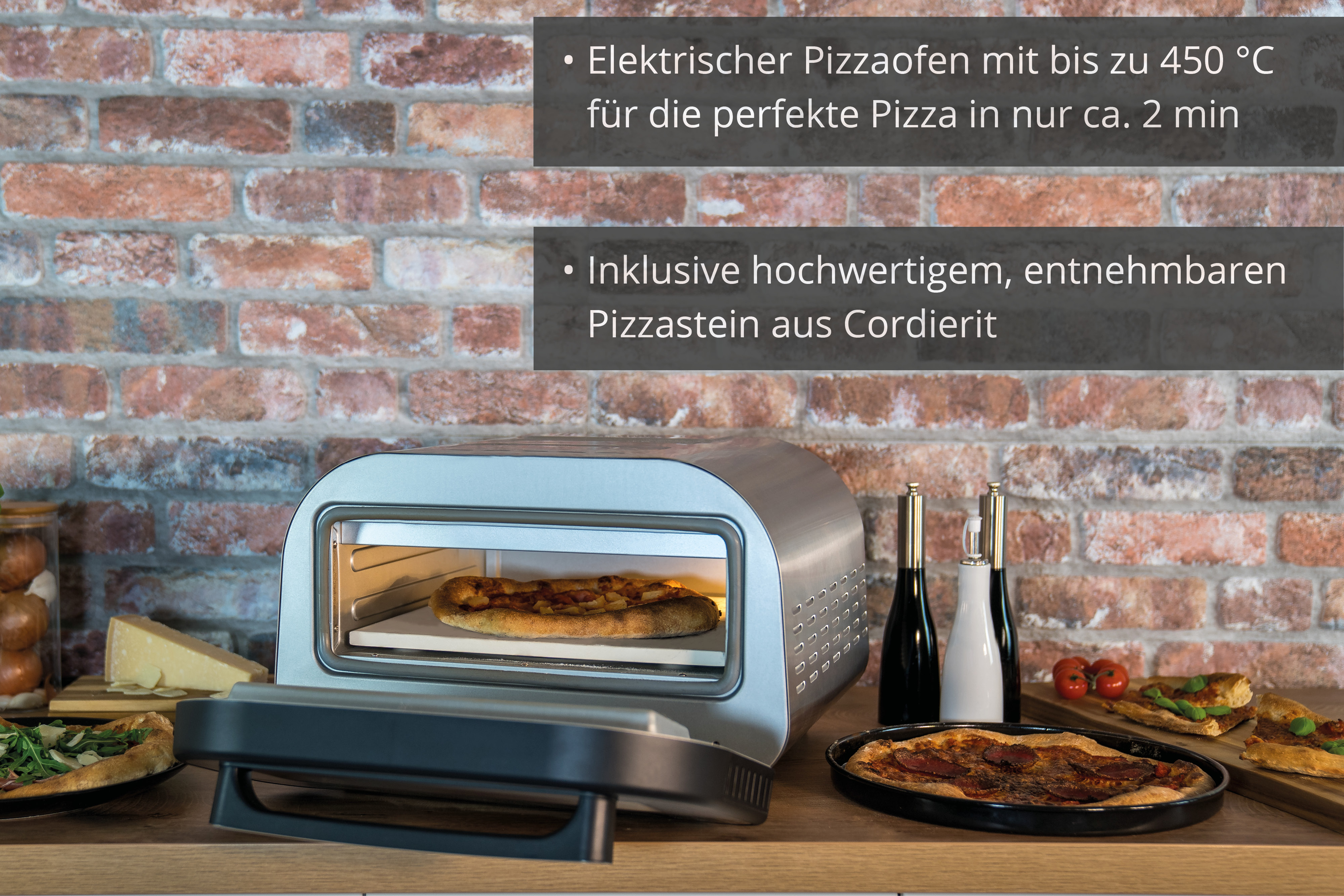 UNOLD LUIGI - Pizzaofen - 1.7 kW, Ansicht 4