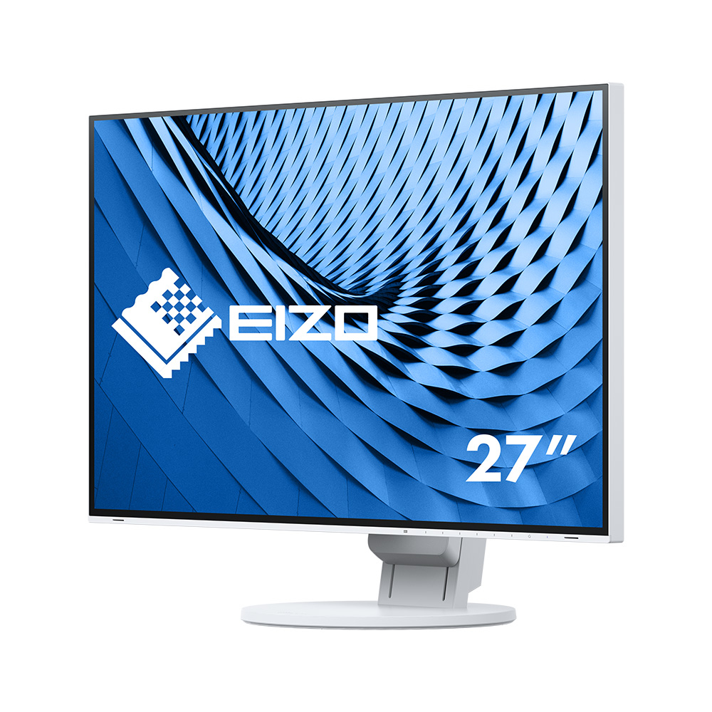 EIZO FlexScan EV2785-WT 27' 3840 x 2160 (4K) HDMI DisplayPort USB-C 60Hz Pivot Skærm