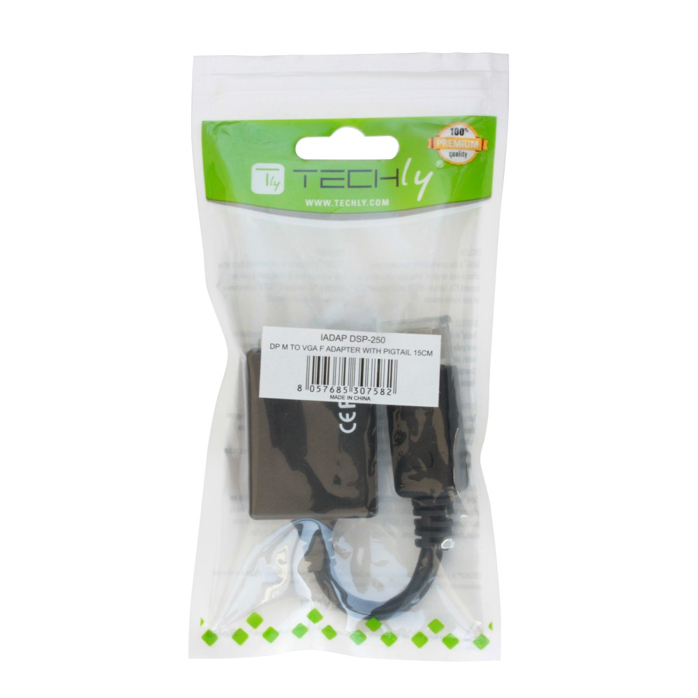 Techly DisplayPort-Adapter - DisplayPort (M), Ansicht 2