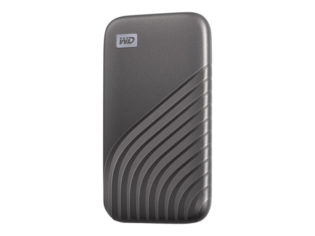 WD My Passport SSD WDBAGF0020BGY - SSD - verschlüsselt - 2 TB - extern (tragbar), Ansicht 3
