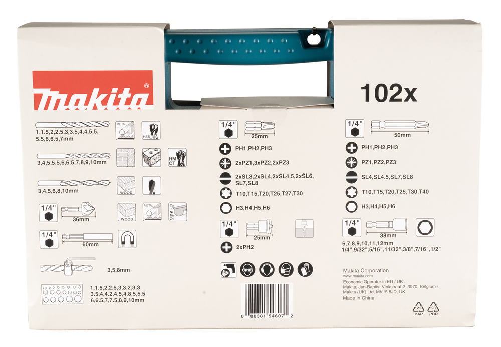 Makita B-68432 Bohrer-Bit-Set, Ansicht 4