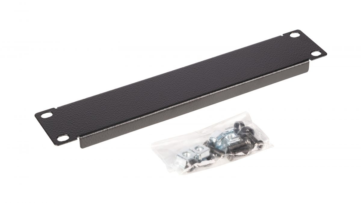 Equip Blankpanel 10 1U schwarz, Ansicht 3