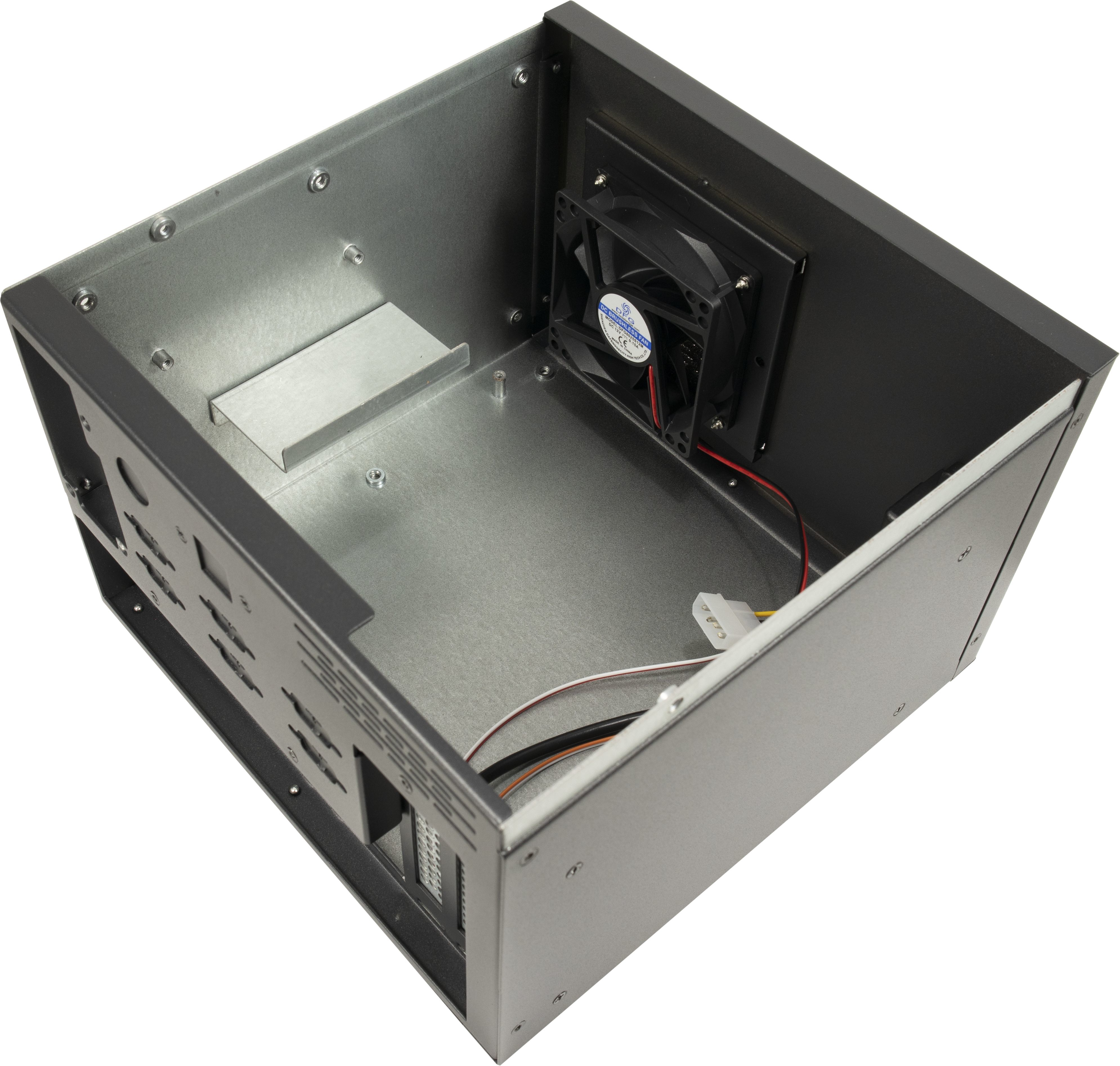 Inter-Tech S31B - Midi Tower - Server - Schwarz - ITX - 12,5 cm - 16 cm, Ansicht 2