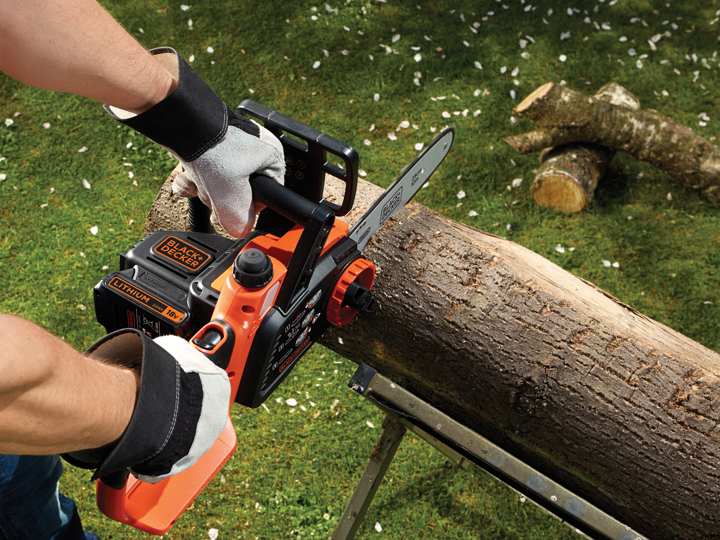 Black & Decker GKC1825L20 - 25 cm - 3,5 m/s - Schwarz - Orange - Batterie/Akku - 2 Ah - 3,1 kg, Ansicht 2