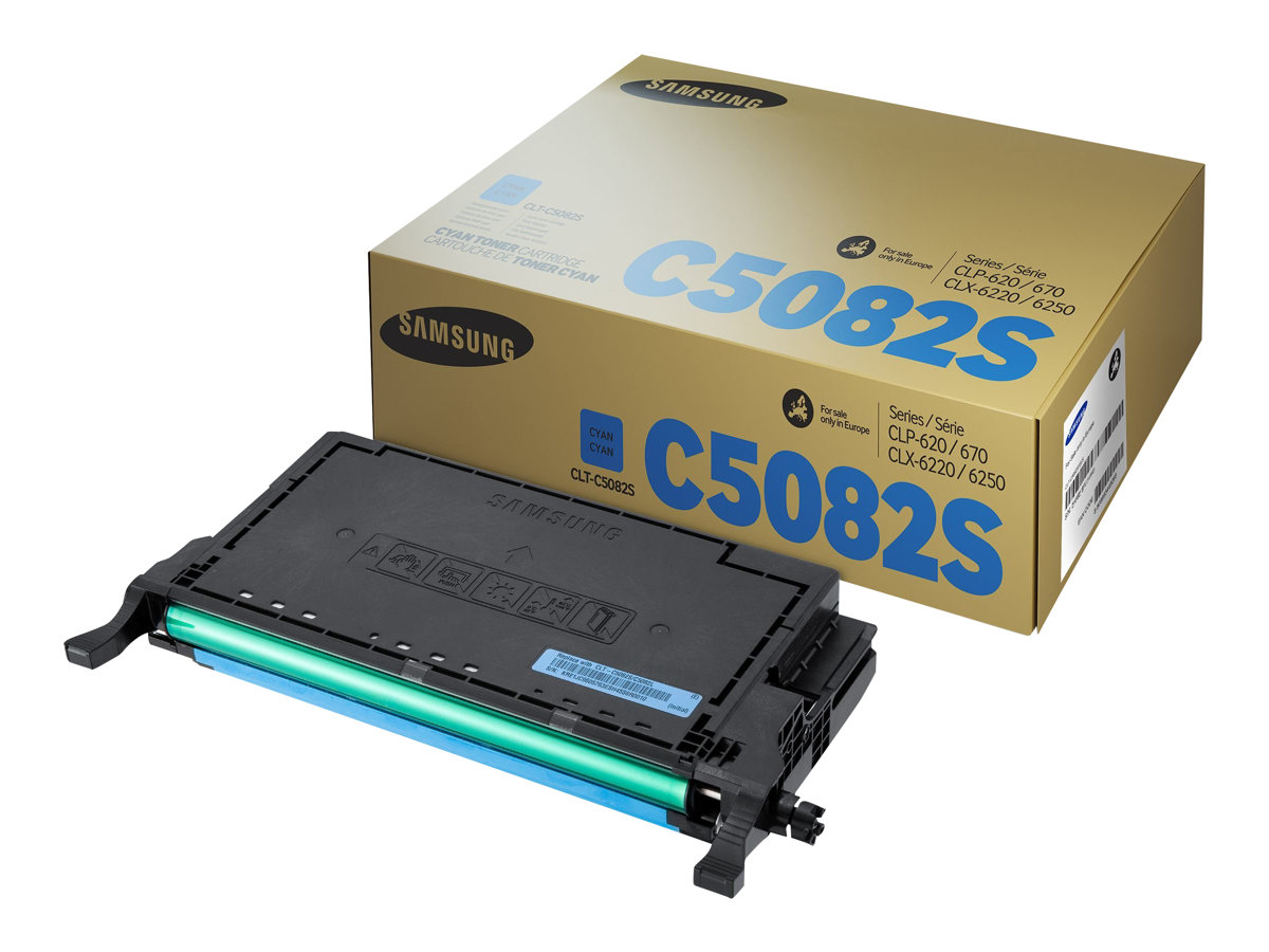 Samsung CLT-C5082S - Cyan - original - Tonerpatrone (SU056A)