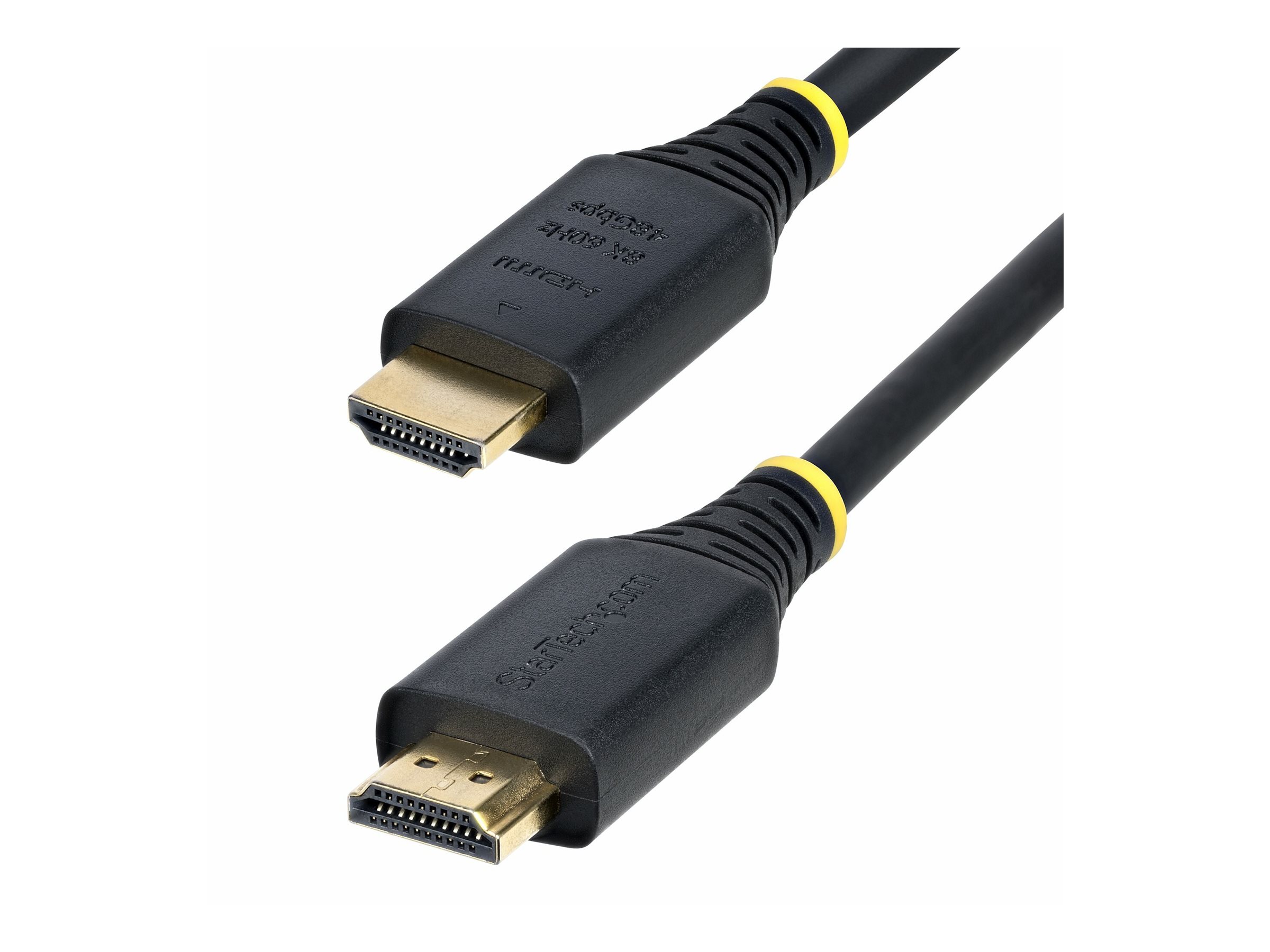 StarTech.com Ultra High Speed - HDMI-Kabel - HDMI männlich zu HDMI männlich - 2 m - abgeschirmt - Schwarz - passiv, 4K120Hz Unterstützung, 8K60Hz (7680 x 4320)