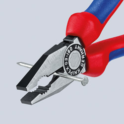 KNIPEX KP-0302180 - Prüfzange - Stahl - Blau - Rot - 54 mm - 180 mm - 21 mm, Ansicht 2