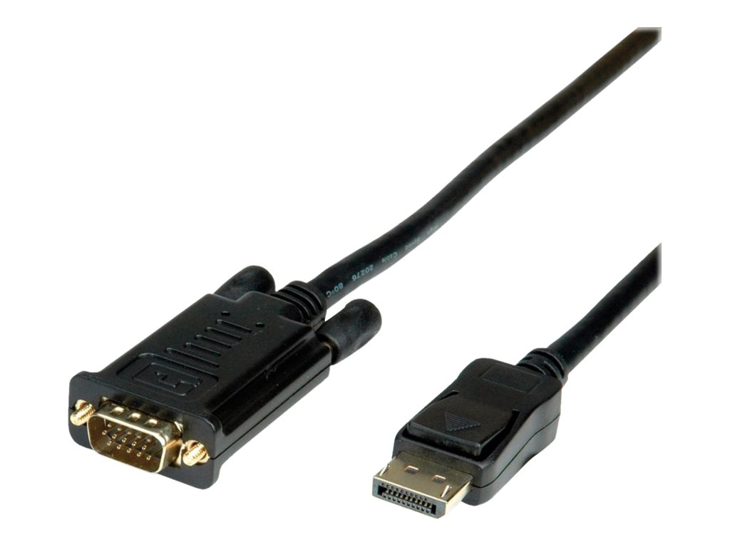 VALUE Adapterkabel - DisplayPort (M) zu HD-15 (VGA)