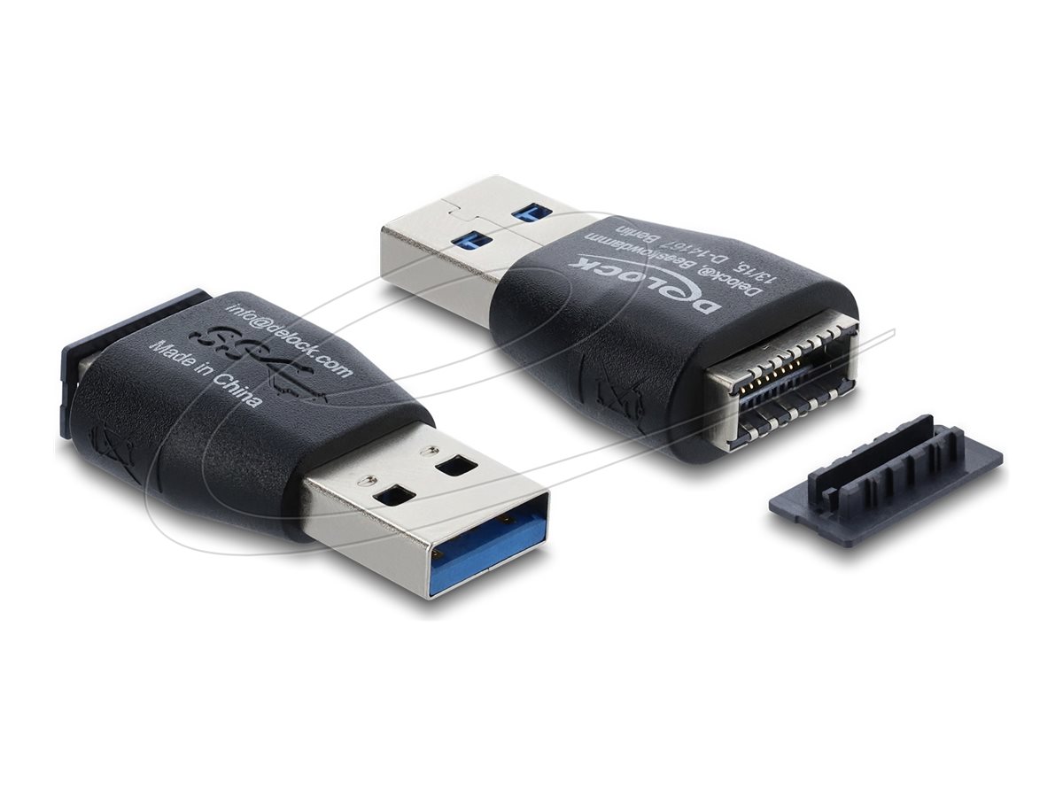 Delock USB-Adapter - 20-poliger USB Typ E (W)