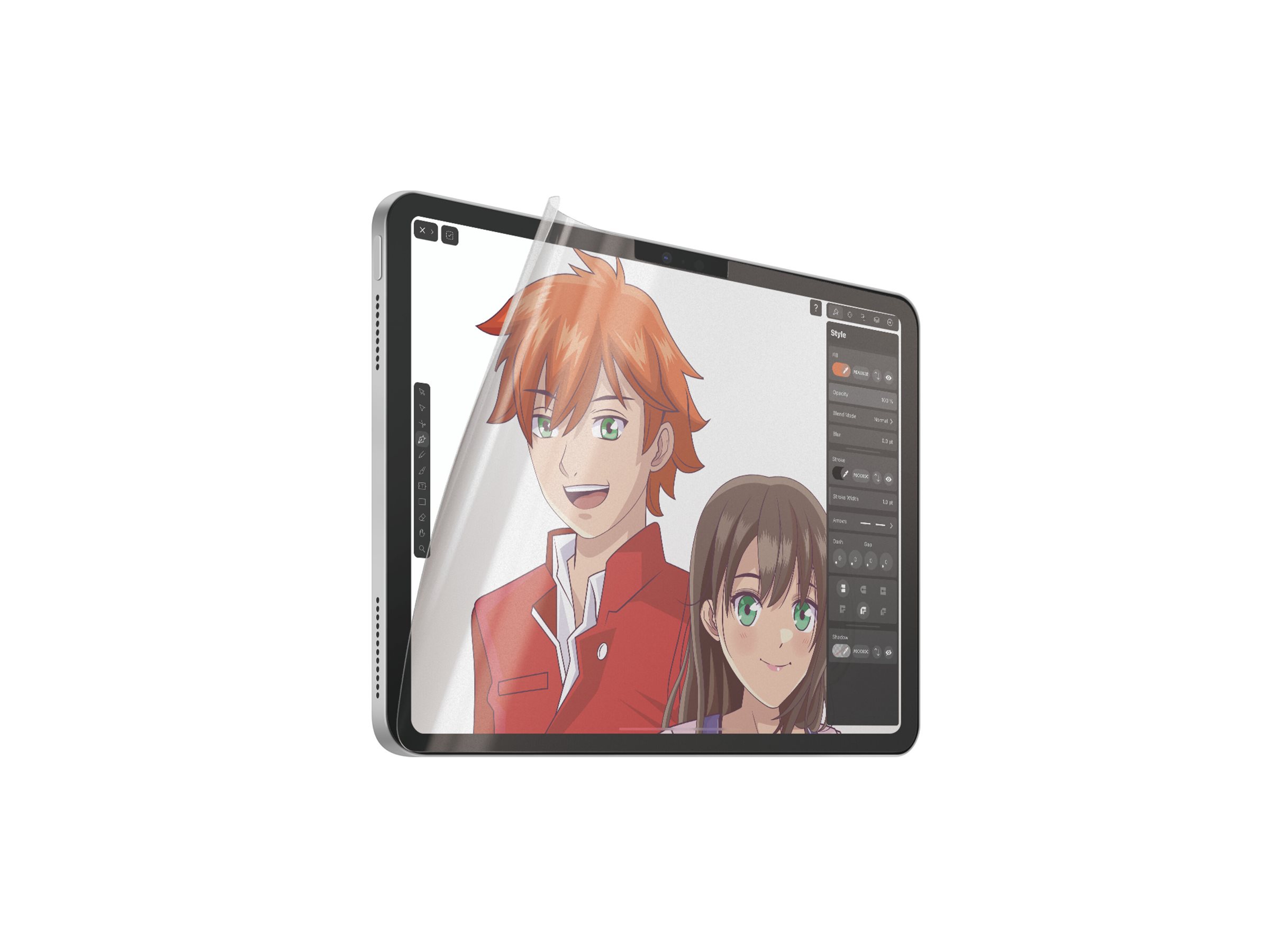 PanzerGlass Bildschirmschutz für Tablet - ultrabreite Passform - Folie - für Apple 10.9-inch iPad (10. Generation), Ansicht 3