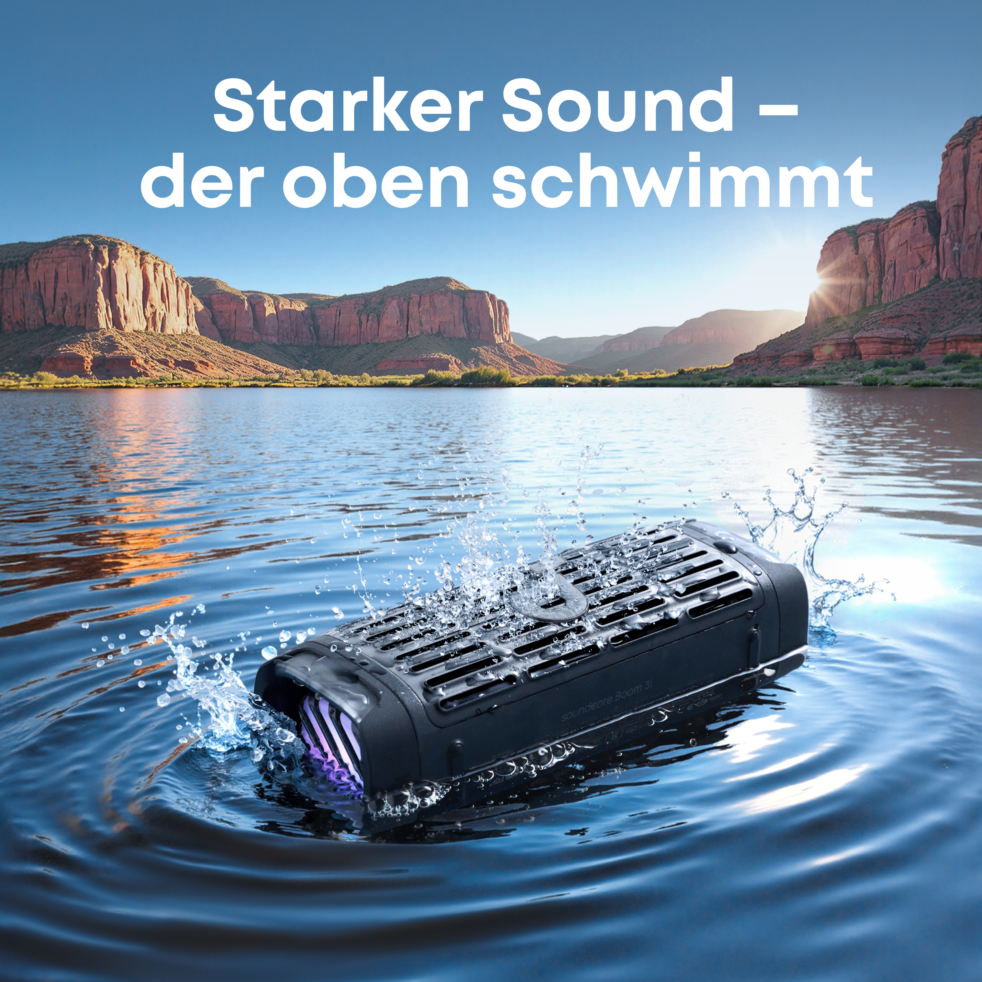 Anker Innovations Soundcore Boom 3i black - Wasserdicht/-fest - Stereo - Lautsprecher - Außenbereich, Ansicht 2