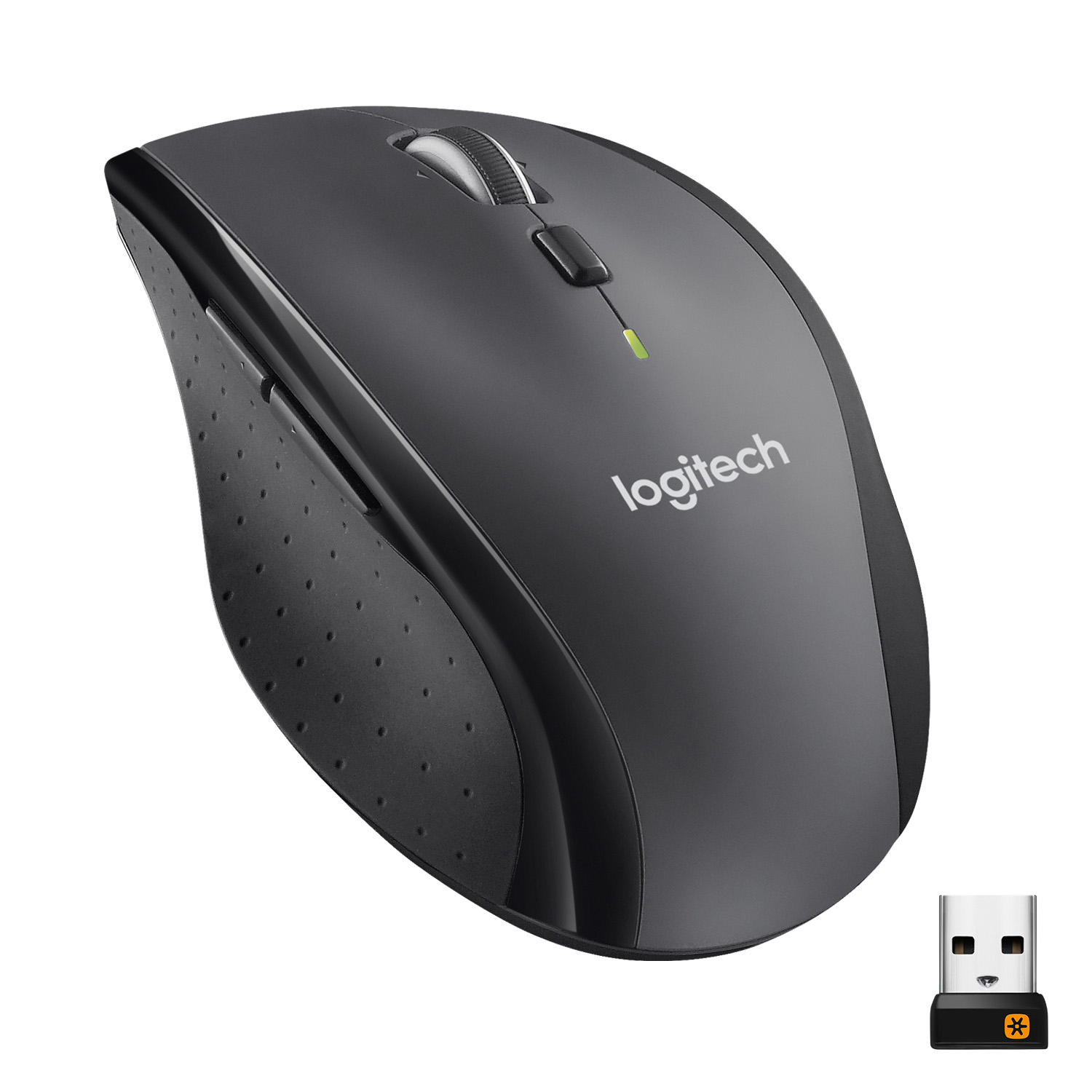 Logitech Customizable Mouse M705, rechts, Optisch, RF Wireless, 1000 DPI, Anthrazit