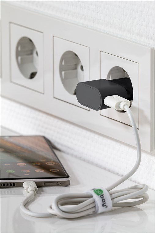 Goobay - Netzteil - 5 Watt - 1 A (USB) - Schwarz, Ansicht 4