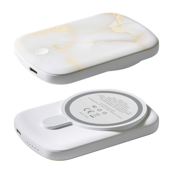 Laut International Power CHARGE White Marble Powerbank comp.with MagSafe, Ansicht 2