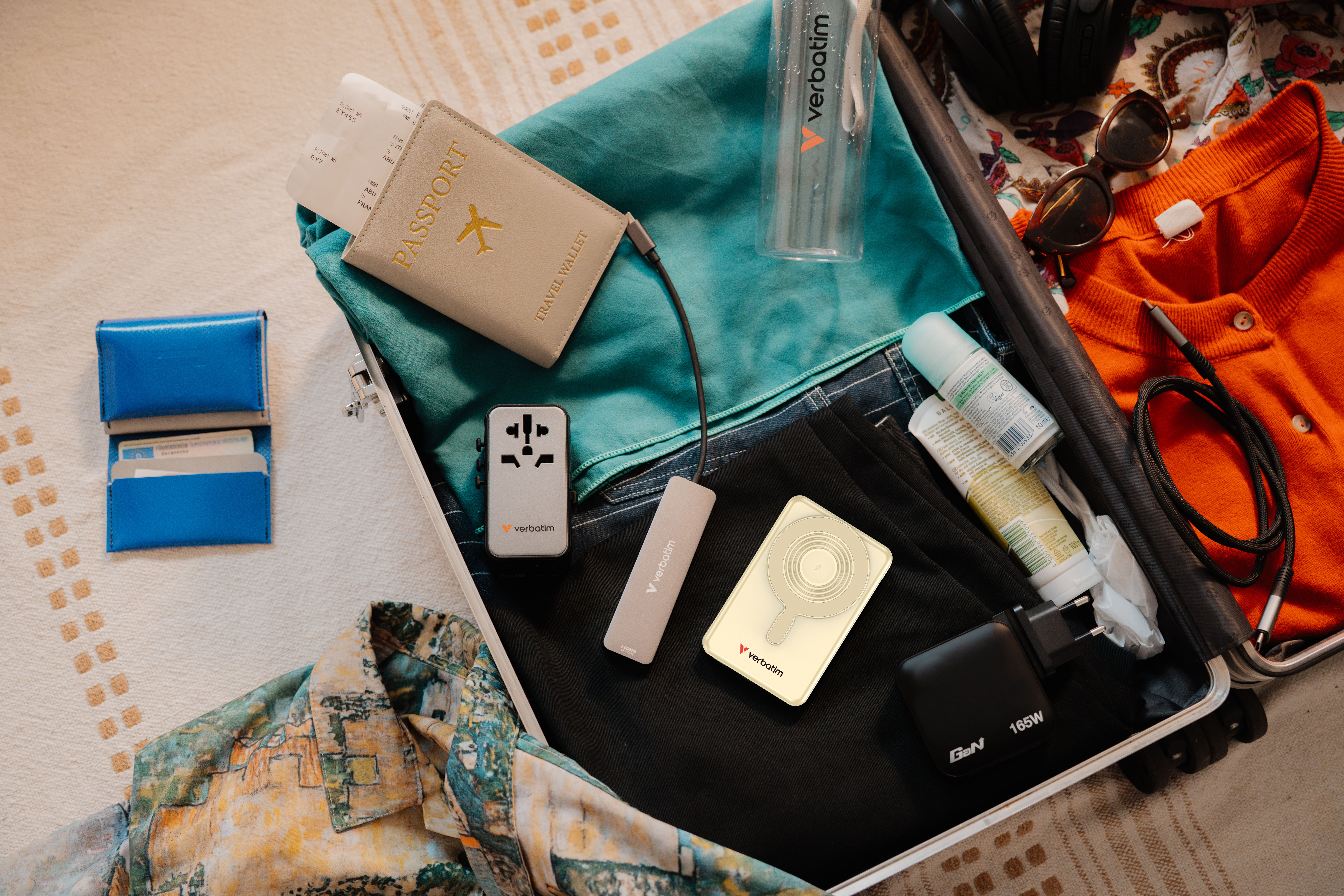 Verbatim Charge´n´Go Power Bank 2C & Display gold - 10.000 mAh, Ansicht 2