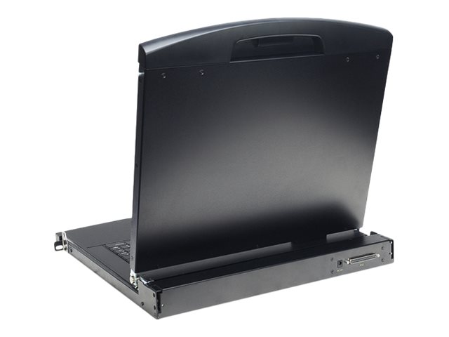 DIGITUS 19 LCD KVM Konsole 16-Port VGA deutsche Tastatur
