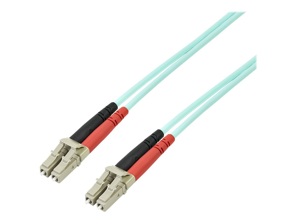 StarTech.com 5 m OM3 LWL Patchkabel, Multimode-Glasfaserkabel, LC auf LC - Patch-Kabel - LC Multi-Mode (M)
