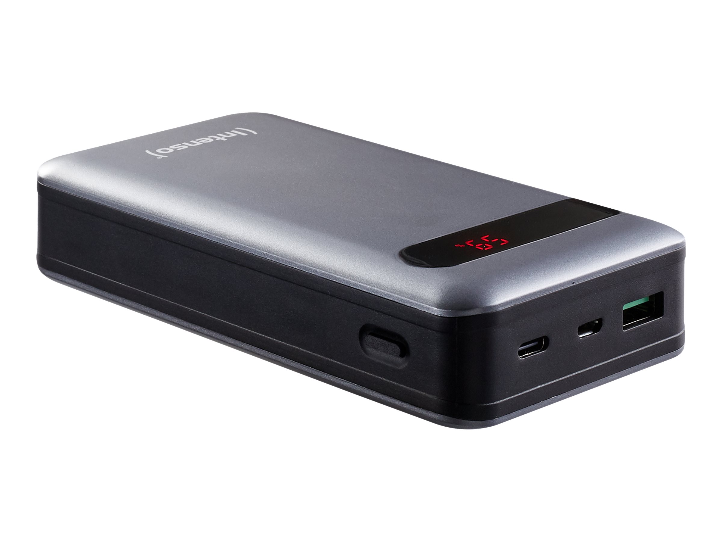 Intenso PD20000 - Powerbank - 20000 mAh - 3 A - PD, QC 3.0 - 2 Ausgabeanschlussstellen (USB, USB-C), Ansicht 4