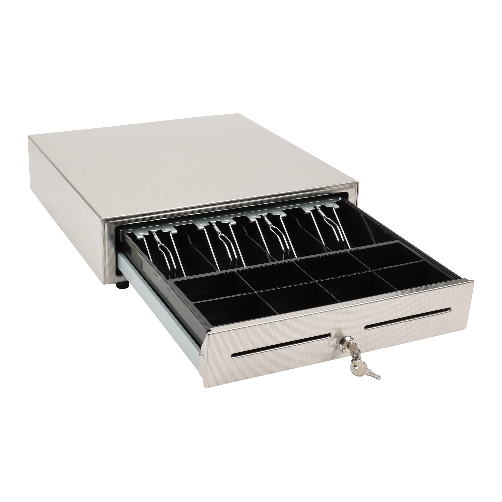Olympia Kassenlade LD 410S silber, Ansicht 3