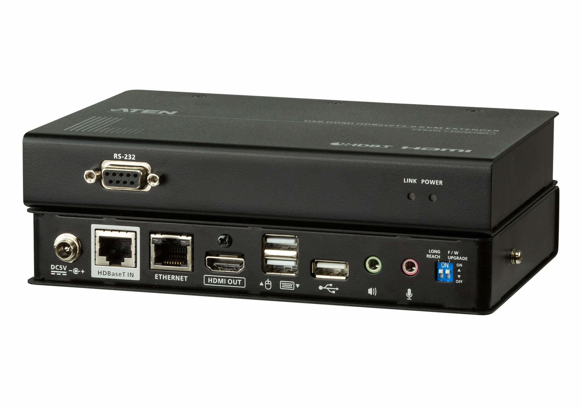 ATEN CE820-ATA-G KVM Konsolen-Extender, USB HDMI HDBaseT 2.0 (4K bei 100m), Ansicht 2
