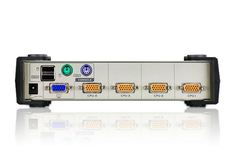 ATEN CubiQ CS84U - KVM-Switch - 4 x KVM port(s), Ansicht 2