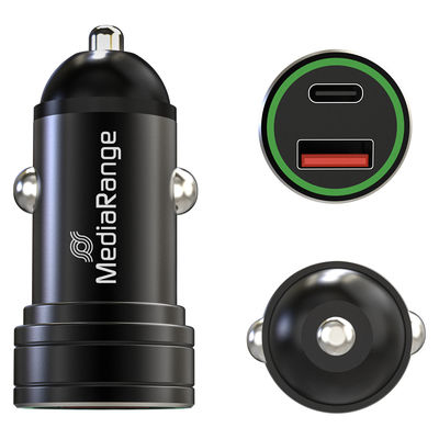 MEDIARANGE MRMA120 - Auto - Zigarettenanzünder - 12 V - Schwarz, Ansicht 3