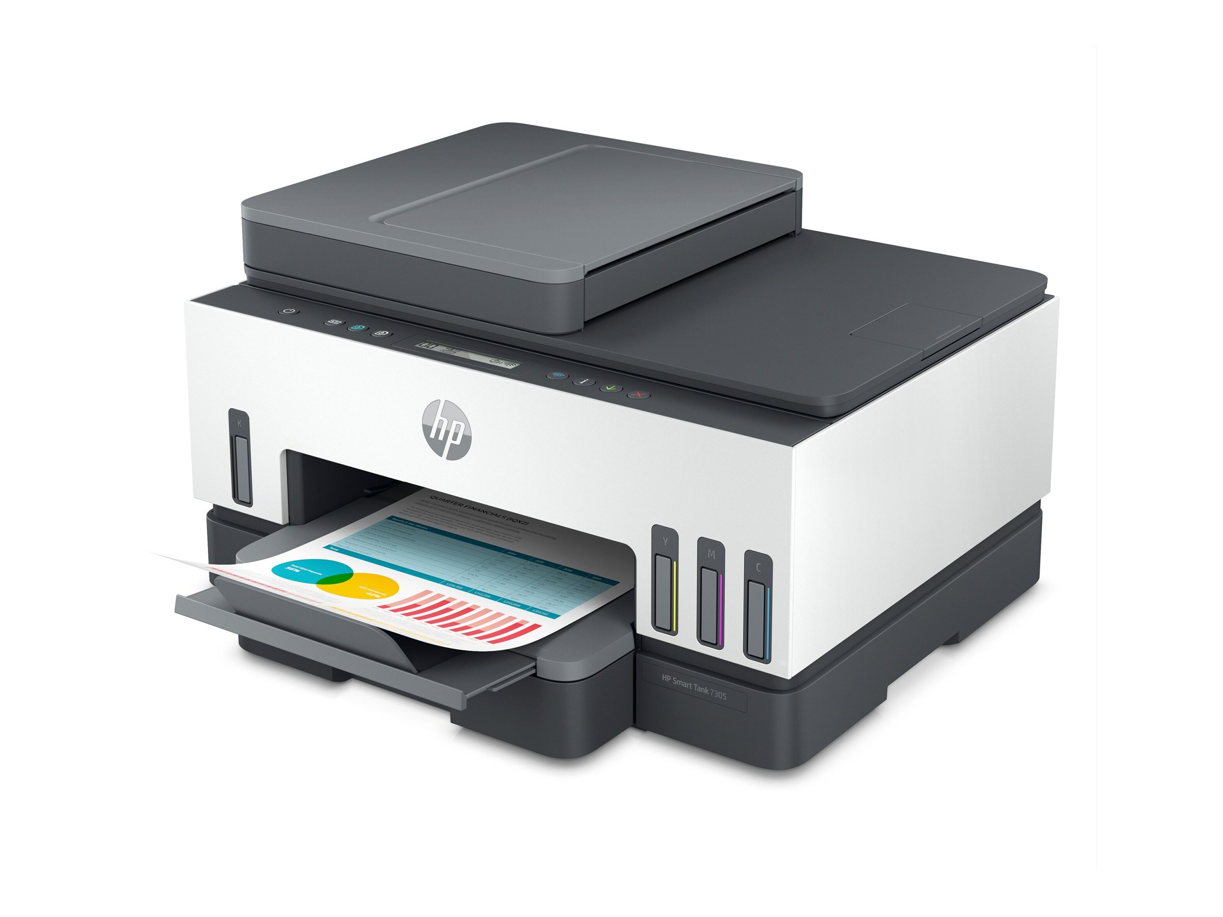 HP Smart Tank 7305 All-in-One - Multifunktionsdrucker - Farbe - Tintenstrahl - wiederbefüllbar - Letter A (216 x 279 mm)/