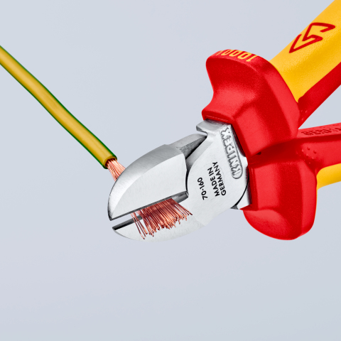 KNIPEX Seitenschneider - isoliert - 160 mm, Ansicht 3