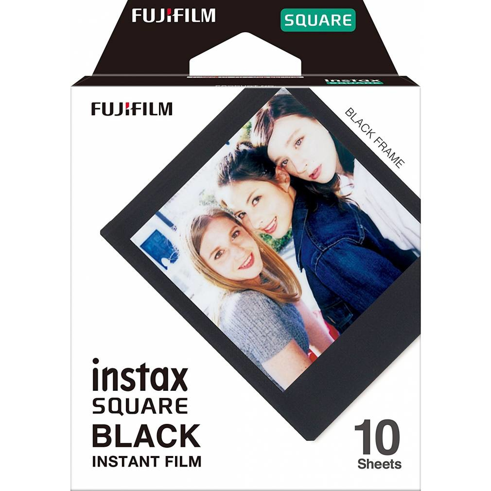 Fujifilm Instax Square BLACK - Instant-Farbfilm, Ansicht 3