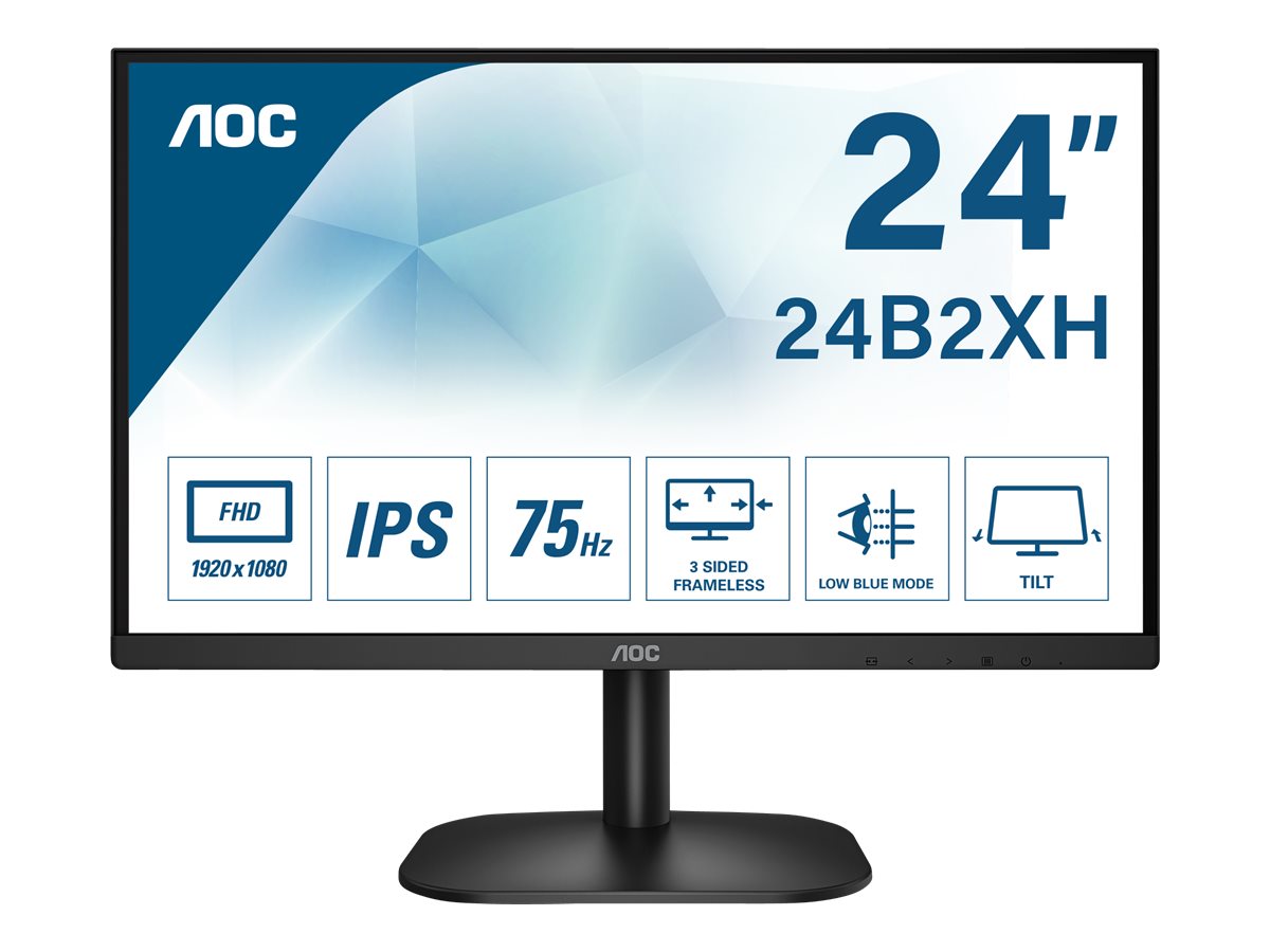 AOC 24B2XH/EU - LED-Monitor - 60 cm (24") (23.8" sichtbar)