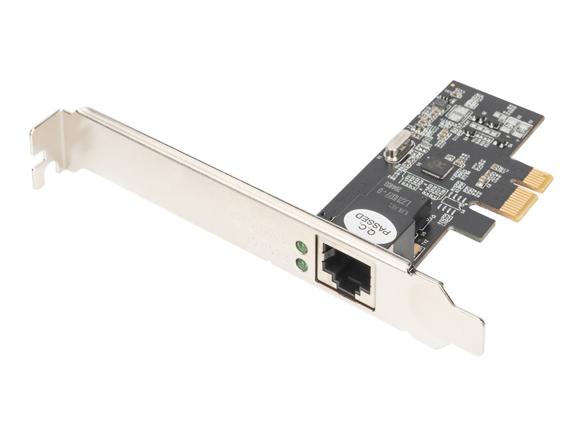DIGITUS DN-10135 - Netzwerkadapter - PCIe 2.1 Low-Profile - 10M/100M/1G/2,5 Gigabit Ethernet x 1