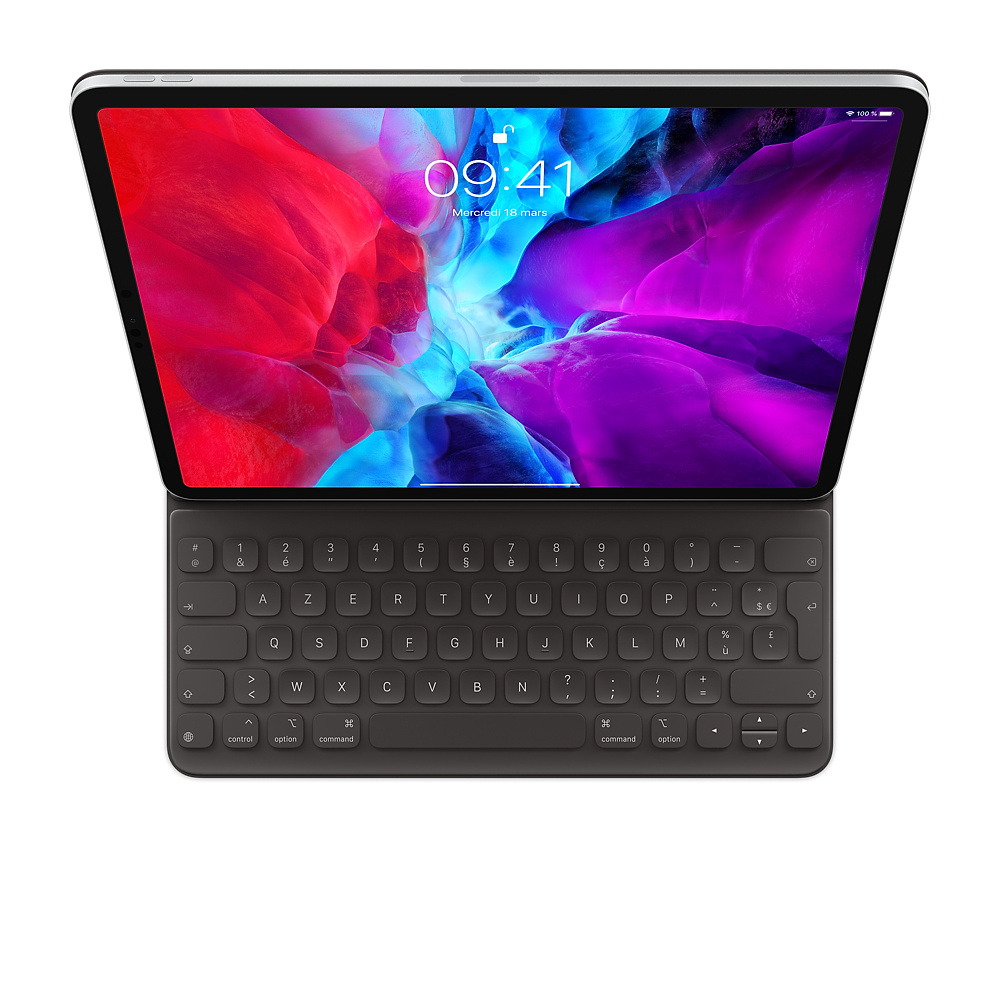 Apple MXNL2F/A, AZERTY, Französisch, Apple, iPad Pro 12.9&quot; (6th generation) iPad Pro 12.9&quot; (5th generation) iPad Pro 12.9&quot; (4th generation)..., Schwarz, 32,8 cm (12.9&quot;)