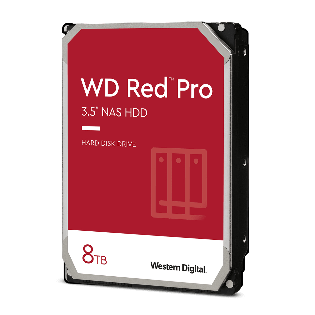 WD Red Pro WD8005FFBX - Festplatte - 8 TB - intern - 3.5 (8.9 cm), Ansicht 2