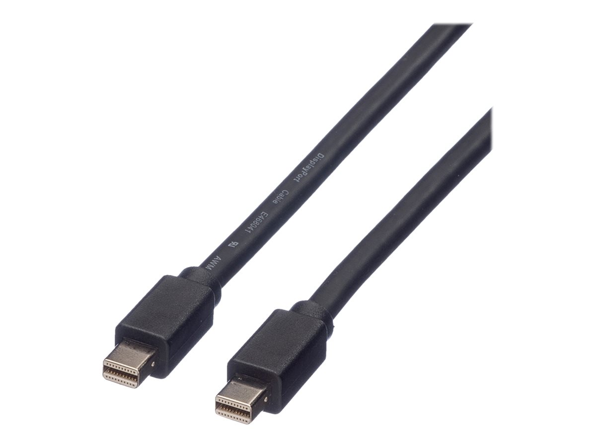 Roline - DisplayPort-Kabel - Mini DisplayPort (M) zu Mini DisplayPort (M) - 3 m - Schwarz
