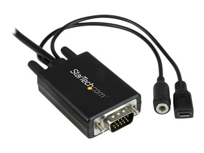 StarTech.com StarTech 3m DisplayPort auf VGA Adapterkabel mit Audio - DP zu VGA Konverter - 1920x1200 - DisplayPort-Adapter - DisplayPort (M)